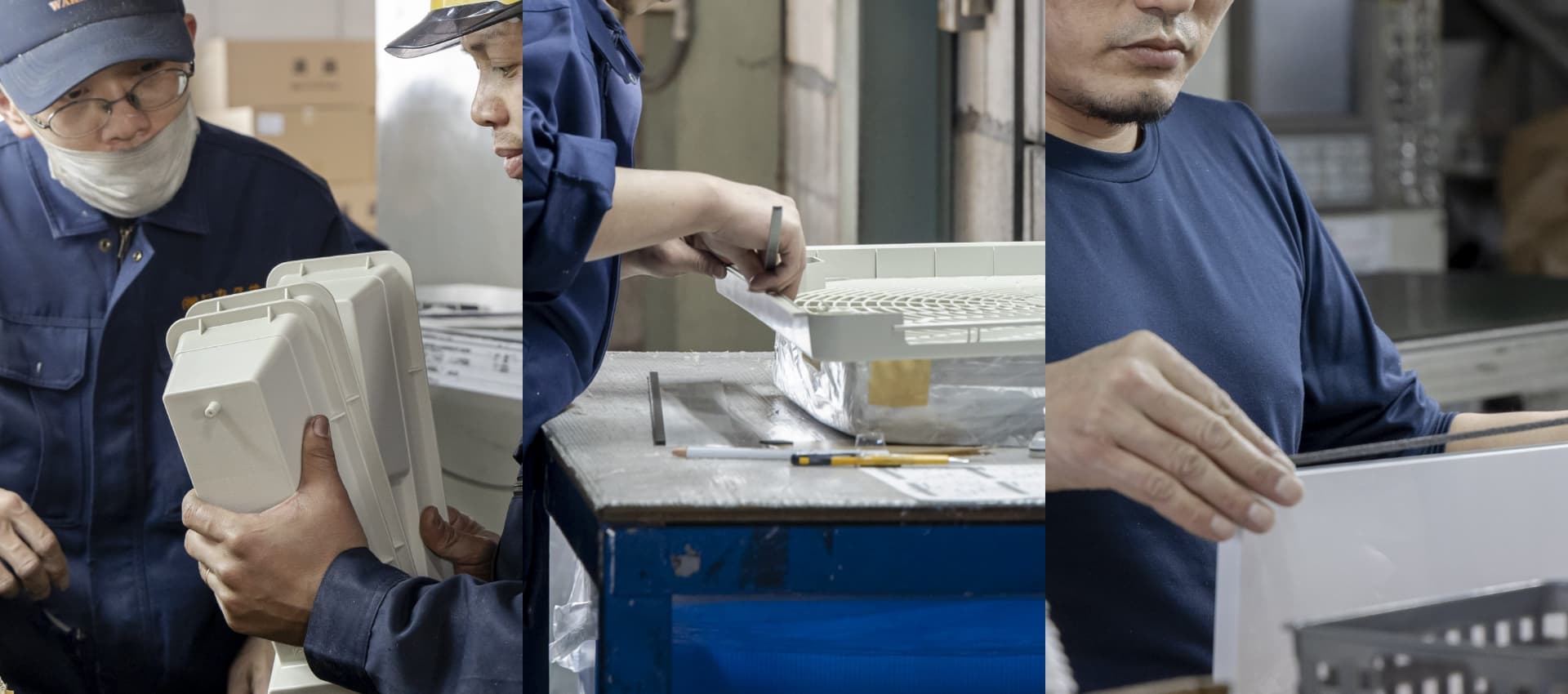 写真:株式会社ワカクサで働く人たちの手元